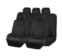Fundas Asientos Coche para Skoda Yeti 09-2017 | Compatible con Airbag, Tela Elástica Lateral, Cubre Cabezal Extraíble, Costura Poligonal