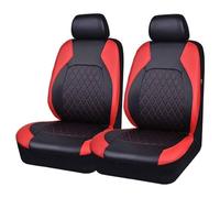 Fundas Asientos Coche para Suzuki Swift RZ/AZ 2017-2022, Cuero PU Delantero Funda Asiento Impermeable Juegos Cubreasientos Protectors Accesorios,C/Red