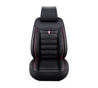 Fundas Asientos Coche para VW ID.7 Tourer ED5 I 2024-2025, Juegos De Cubreasientos Delanteros Y Traseros, Funda Asiento Protector Impermeable, Black-Red