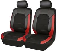 Fundas Asientos Delanteros Coche para Dacia Sandero Stepway Duster 2000-2023 2024, Cuero Mpermeable Cómodo Accesorios Interior para Coche,C