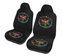 Fundas Asientos Enseñar Aceptar Entender Amar Autismo Funda Asiento Coche Universal Fundas De Asientos Impermeables Funda De Asiento Delantero para Coches Accesorios Automóvil Camiones 52X138CM