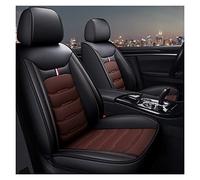 Fundas asientos impermeable 5 Fundas Asiento Coche Cobertura Completa Para Crv Para Jazz Para Accord Para Civic Para Odyssey Para Piloto Para Vezel Para Stream Para Transbordador(Black Coffee,B)