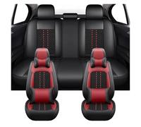 Fundas Asientos Juego Completo De Fundas Para Asientos De Coche Para Kia Para Sportage Para Stonic K5 Para Ceed Para Cerato Para Rio 3 4(Rojo,Luxury)