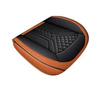 Fundas Asientos vehículos Para Kia Para Stonic Funda Asiento Coche Cuero PU Accesorios Interiores Automóvil(Front Orange)