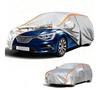 Fundas Coche Exteriores para Renault Megane(1999-2022) Cubierta de Coche,Todo Clima al Aire Libre a Prueba de Viento a Prueba de Nieve protección UV con Cubierta de Coche de Tira Reflectante