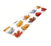Fundas Cojines 145 x 40 cm Planta Funda de Almohada Hojas Almohada para Dormir de Lado, Lujoso Suave Terciopelo Cojines Impresión a Doble Cara Funda Almohadas Embarazada para Dormir de Lado J0-507
