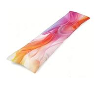 Fundas Cojines 150 x 50 cm Acuarela Funda de Almohada Rosa Almohada para Dormir de Lado, Lujoso Suave Terciopelo Cojines Impresión a Doble Cara Funda Almohadas Embarazada para dormir de Lado J0-861