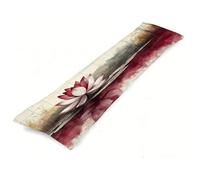 Fundas Cojines 150 x 50 cm Borgoña Funda de Almohada Loto Almohada para Dormir de Lado, Lujoso Suave Terciopelo Cojines Impresión a Doble Cara Funda Almohadas Embarazada para Dormir de Lado J0-508