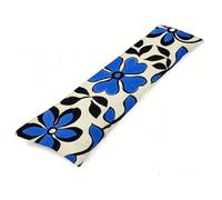 Fundas Cojines 180 x 50 cm Azul Funda de Almohada Flor Almohada para Dormir de Lado, Lujoso Suave Terciopelo Cojines Impresión a Doble Cara Funda Almohadas Embarazada para Dormir de Lado Sofá J0-70