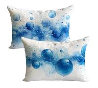 Fundas Cojines 30x50cm Beige Funda Cojin Geometría Cojines Sofa Terciopelo 2 Piezas Impresión de Doble，Cremallera Oculta，Decoración Otoño Sofá al Aire Libre，Banco，Silla，Balcón，Dormitorio，Coche LK-1684