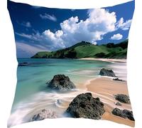 Fundas Cojines 40x40cm Funda de Cojín Impermeable Paisaje De Playa Exteriores Funda Sofá Cojín Decorativo Cuadrado Cubrecojín Cojines, para Sala Estar Cama Hogar Decoracion Cushion Covers YX7RB-684