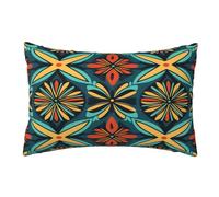 Fundas Cojines 40x60cm Funda Cojin Étnico Juego de 2, Indio Fundas de Cojines Funda de Almohada, Lumbar Funda Cojine Sofa Rectangular Cojines Decorativos para Coche Silla Dormitorio Decoracion,T248