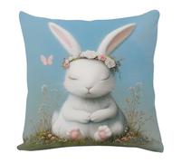 Fundas Cojines 45X45 Mariposa Rosa Funda Almohada Elegantes para Cojines Decorativos Decorativa Ideal para Sofá Dormitorio Sofá Silla