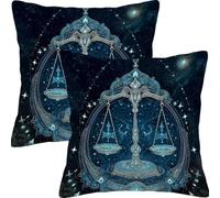Fundas Cojines 50x50cm Juego de 2 ConstelacióN De Equilibrio Funda de Cojín Impermeable Para Exteriores Funda Sofá Cojín Decorativo Cuadrado Cojines, Para Cama Hogar Decoracion Cushion Covers L7JT-852