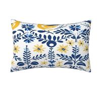 Fundas Cojines 50x70cm Funda Cojin Azul marino Juego de 2, Nórdico Fundas de Cojines Funda de Almohada, Lumbar Funda Cojine Sofa Cojines Decorativos para Coche Silla Dormitorio Decoracion Regalos,T614