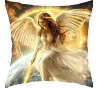 Fundas Cojines 55x55cm Funda de Cojín Impermeable Angel Dream Exteriores Funda Sofá Cojín Decorativo Cuadrado Cubrecojín Cojines, para Sala Estar Cama Hogar Decoracion Cushion Covers YX7RB-777