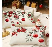 Fundas Cojines 60x80 cm Cojines Exterior Juego De 2 Funda Cojin Beige Funda Almohada Terciopelo Doble Cara Patrón Cushion Covers para Sala de Estar Sofá Dormitorio Cama Decorativos, Planta 3m-602