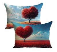 Fundas Cojines 60x80cm Azul Funda Cojin Como Cojines Sofa Terciopelo 2 Piezas Impresión de Doble，Cremallera Oculta，Decoración de Otoño Sofá al Aire Libre，Banco，Silla，Balcón，Dormitorio，Coche LK-1676