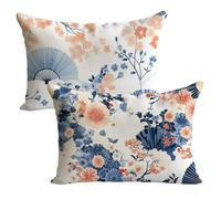 Fundas Cojines 60x80cm Beige Funda Cojin Nacionalidad Cojines Sofa Terciopelo 2 Piezas Impresión de Doble cara，Cremallera Oculta，Decoración Otoño Sofá al Aire Libre，Banco，Dormitorio，Coche LK-1732