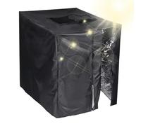 Fundas Contenedor Exterior Cubierta de Barril Pluvial 1000 L Protección UV | Cubierta para Barril Lluvia Propietarios, Jardineros, Agricultores, Ganaderos, Paisajistas, Jardín,