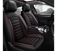Fundas Cuero Para Asientos Coche Para Para Antara Para Astra J Para In Para Vectra CB Para Corsa DC Para Meriva Para Zafira A Para Mokka Fundas para Asientos(Black Red Front)