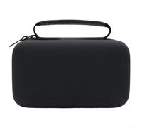 Fundas de almacenamiento de micrófono de EVA rígida para Razer Seiren V3 para Mini, bolsa de viaje a prueba de golpes con base desmontable, forro polar suave, color negro