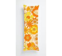 Fundas De Almohada 20x60inch Amarillo Anaranjado, Funda de cojín de Terciopelo con Cremallera Primavera cálida, Suaves y de Varios Tamaños, para el Hogar, Dormitorio, Sala de Estar