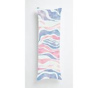 Fundas De Almohada 20x60inch Ríos púrpuras, Funda de cojín de Terciopelo con Cremallera Estampados Rosas, Suaves y de Varios Tamaños, para el Hogar, Dormitorio, Sala de Estar