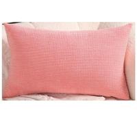 Fundas de Almohada 40x70 Fundas De Cojín 50 X 70 Terciopelo Fundas Cojines 60x80 para Cama - Protector de Almohada Rectangular de Sofá,Suave Modernas, con Cremallera ( Color : Pink , Size : 60x90 cm )
