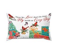 Fundas De Almohada Aquellos Que Amamos No Se Van, Vuelan A Nuestro Lado Todos Los Días. Regalo Durable Cushion Covers Transpirable Confeccionada Funda De Almohada para Hogar Coches Sillón S