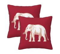 Fundas de almohada con estampado de bandera de soberanía siamesa de 18 x 18 pulgadas, para sofá