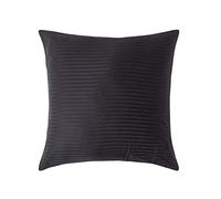 Fundas de almohada Continental 330TC, 80 x 80 cm., algodón, negro, 80 x 80 cm