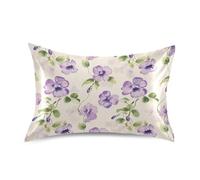 Fundas de almohada de color morado y violeta a granel, fundas de almohada estilo sobre, fundas de almohada blancas para el cabello, tamaño estándar con cierre de sobre, para el hogar, 50.8 x 66