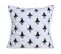 Fundas de almohada de Halloween 3D de felpa suave con bonitas decoraciones | Fundas de almohada para sala de estar para Año Nuevo, vacaciones, lectura, sentado, dormir, sofá, TV, silla, sofá, suelo