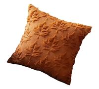 Fundas de almohada de otoño, fundas de almohada de felpa con hojas de arce otoñales, lavables, decoración de otoño para sofá, sala de estar, dormitorio, estudio, habitación de los niños, apartamento