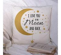 Fundas de Almohada Save Love You Moon Frase Back Isolated Day Cute Positive Wedding Lettering Signs Symbols Holidays Funda de Almohada de poliéster Funda de cojín para sofá Decoraciones de sofá 18x1