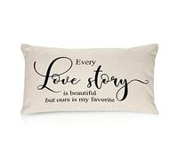 Fundas De Almohada Toda Historia De Amor Es Hermosa Pero La Nuestra Es Mi Favorita Pillowcase Transpirable Confeccionada Fundas Cojines Extra Suave Funda De Almohada para Camping Coches Hogar L