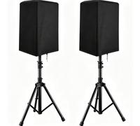 Fundas de Altavoces para Naim Audio Mu-so Gen 1 2014-2019 | Tela suave que sigue el contorno del altavoz; abertura inferior ajustable para el acceso; para ensayos y almacenaje de audio