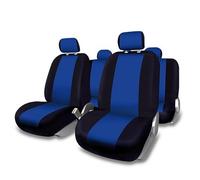 Fundas de asiento BC Corona juego completo para coche azúl