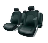 Fundas de asiento BC Corona juego completo para coche negra