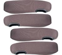 Fundas de asiento bremer tipo 1 apoyabrazos 4 piezas para ducato / boxer / jumper marrón