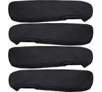 Fundas de asiento bremer tipo 1 apoyabrazos 4 piezas para ducato / boxer / jumper negro