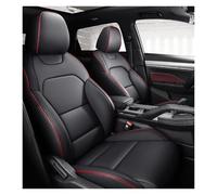 Fundas De Asiento Coche Antideslizantes Duraderas Para Dodge Para Journey Para RAM 1500 Para Challenger Para Caliber Para Nitro Fundas Asientos Coche(Negro rojo)