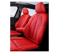Fundas De Asiento Coche Cuero Para Suzuki Para Swift Para Samurai Para Grand Vitara Para Liana 2014 Para Jimny 2000 Alto Sx4 Protector asiento antideslizante(Rojo,C)
