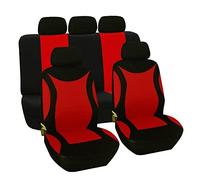 Fundas De Asiento Coche Para Citroen C1 Para Celysee Ds3 C4 Ds4 C5 Ds5 C3 Para Aircross Auto Trasero Delantero Protectoras Asiento(Rojo)