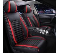 Fundas De Asiento Coche Para Civic Para Accord Para Fit Para Jazz Para City Para Vezel Para CRV XRV Para Crosstour Para Odyssey Para Stepwgn Fundas de Asientos(Black Red Front)