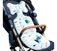 Fundas de asiento cochecito - Asiento de coche para recién nacidos - Grueso Gesponst Body Support Colchón para cochecito, trona y asiento de coche