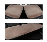 Fundas de Asiento Cojín De Asiento De Felpa Para Coche, Almohadilla Cálida Y Resistente Al Frío, Accesorios Para El Interior Del Coche Juego de Fundas de Asiento(Brown 1 Set)