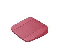 Fundas de Asiento Cojín elevador para asiento de coche, transpirable y portátil Fundas Asientos Coche(Red-6cm)