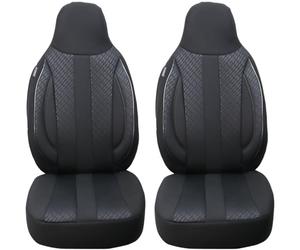 Fundas de Asiento compatibles con Dodge Caliber Conductor y Pasajero a Partir de 2006 - 2011, número de Color: MD504.